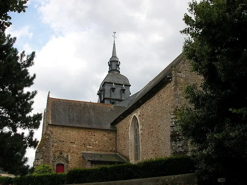 Foto von Sainte-Mélaine Church - Pymouss - © Creative Commons (https://creativecommons.org/licenses/by-sa/4.0/deed.fr)