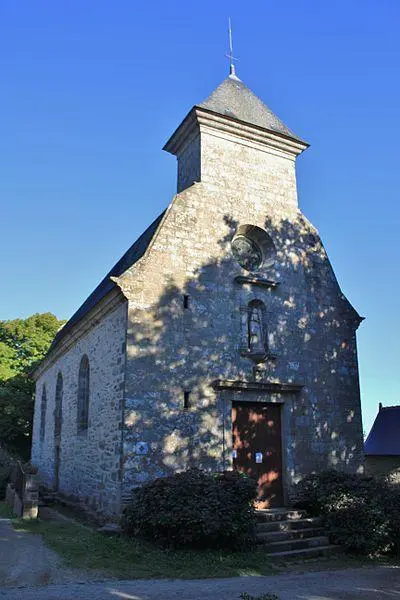 Foto von Saint-Quirin-Kapelle, ehemalige Kapelle des Manoir de Kerivallan - XIIIfromTOKYO - © Creative Commons (https://creativecommons.org/licenses/by-sa/4.0/deed.fr)