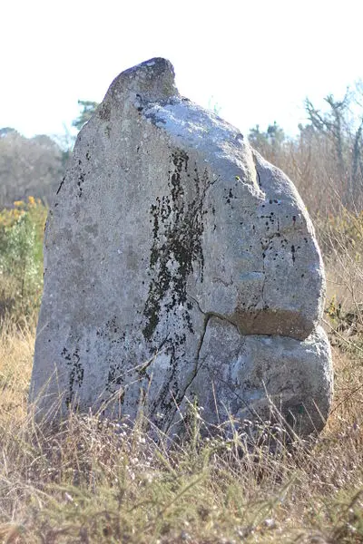 Foto von Kergo Menhir - XIIIfromTOKYO - © Creative Commons (https://creativecommons.org/licenses/by-sa/4.0/deed.fr)