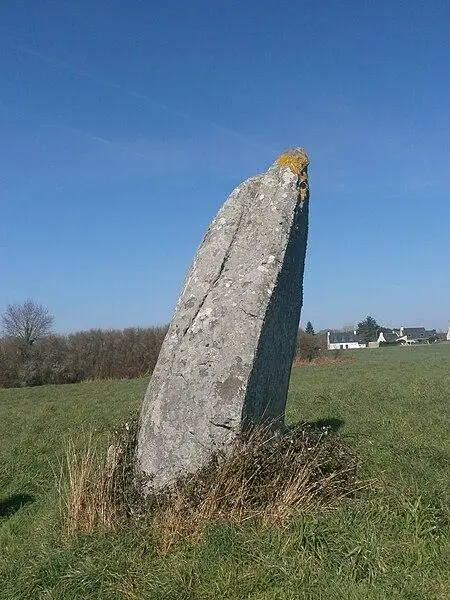 Foto de Kerluhir menhir - Tsaag Valren - © Creative Commons (https://creativecommons.org/licenses/by-sa/4.0/deed.fr)