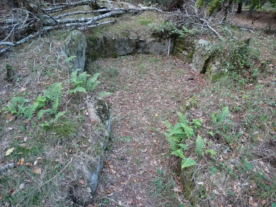 Foto de Doble dolmen tumulus llamado er-voten-de-mané-lavarec - POP Plateforme Ouverte du Patrimoine / Base Mérimée - © Ministère de la Culture (France), Association Paysages de Mégalithes – Tous droits réservés