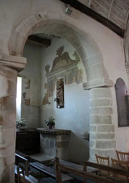 Picture of Saint-Aubin Church - Llann Wé², ex-Week-et-pédia - © Creative Commons (https://creativecommons.org/licenses/by-sa/4.0/deed.fr)