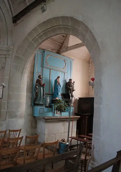 Picture of Saint-Aubin Church - Llann Wé², ex-Week-et-pédia - © Creative Commons (https://creativecommons.org/licenses/by-sa/4.0/deed.fr)