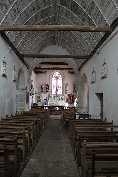 Picture of Saint-Aubin Church - Llann Wé², ex-Week-et-pédia - © Creative Commons (https://creativecommons.org/licenses/by-sa/4.0/deed.fr)