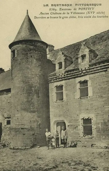 Foto von Ehemaliges Schloss von Villeneuve, bekannt als die Big Oak Farm - POP Plateforme Ouverte du Patrimoine / Base Mérimée - © Ministère de la Culture (France), Médiathèque du patrimoine et de la photographie, tous droits réservés