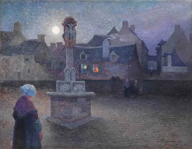 Foto von Golgatha am Notre-Dame-de-La-Tronchaye Church Square - Auteur inconnu - © Creative Commons (https://creativecommons.org/licenses/by-sa/4.0/deed.fr)