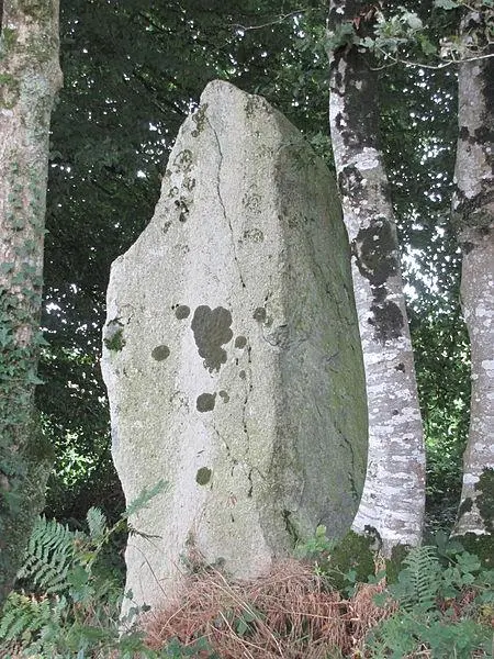 Picture of Guernangoué menhir - LionelRauch - © Creative Commons (https://creativecommons.org/licenses/by-sa/4.0/deed.fr)