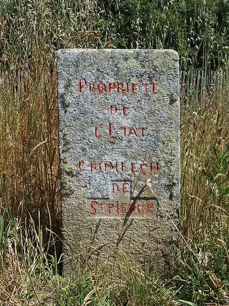 Foto de Cromlech dit de Saint-Pierre - Nweider - © Creative Commons (https://creativecommons.org/licenses/by-sa/4.0/deed.fr)