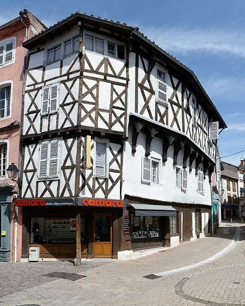 Foto von Haus des 15. Jahrhunderts - Marie-Lan Nguyen - © Creative Commons (https://creativecommons.org/licenses/by-sa/4.0/deed.fr)