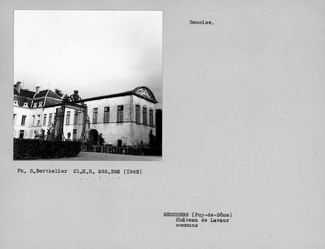 Foto de Castillo de lavaure - POP Plateforme Ouverte du Patrimoine / Base Mérimée - © Ministère de la Culture (France), Médiathèque du patrimoine et de la photographie, Centre de recherches sur les Monuments historiques (CRMH), diffusion GrandPalaisRmn Photo