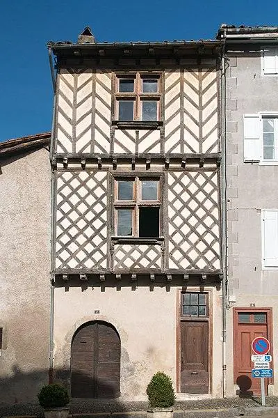 Foto de Casa de piezas de madera del siglo XVI, llamada Loubières House - Daniel VILLAFRUELA. - © Creative Commons (https://creativecommons.org/licenses/by-sa/4.0/deed.fr)