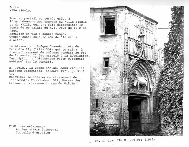 Foto di Ex vescovo - POP Plateforme Ouverte du Patrimoine / Base Mérimée - © Ministère de la Culture (France), Médiathèque du patrimoine et de la photographie, Centre de recherches sur les Monuments historiques (CRMH), diffusion GrandPalaisRmn Photo