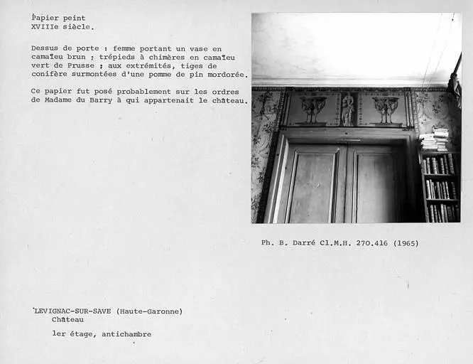 Picture of House called Barry House - POP Plateforme Ouverte du Patrimoine / Base Mérimée - © Ministère de la Culture (France), Médiathèque du patrimoine et de la photographie, Centre de recherches sur les Monuments historiques (CRMH), diffusion GrandPalaisRmn Photo