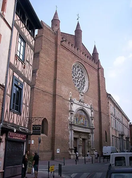 Picture of Dalbade Church - The original uploader was Tonio94 at French Wikipe - © Creative Commons (https://creativecommons.org/licenses/by-sa/4.0/deed.fr)
