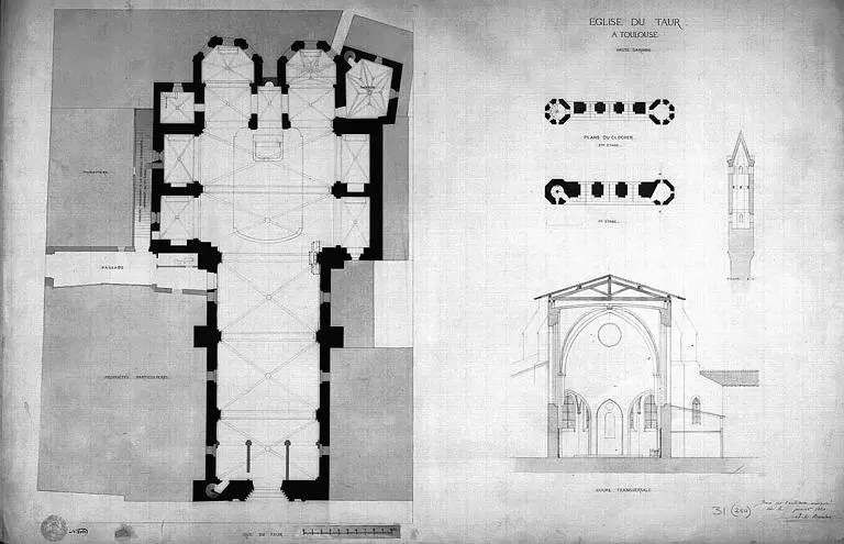 Picture of Notre-Dame-du-Taur Church - POP Plateforme Ouverte du Patrimoine / Base Mérimée - © Ministère de la Culture (France), Médiathèque du patrimoine et de la photographie, diffusion GrandPalaisRmn Photo
