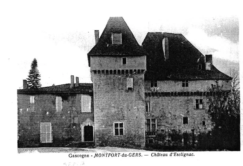 Foto de Château d'Esclignac - Sdo216 - © Creative Commons (https://creativecommons.org/licenses/by-sa/4.0/deed.fr)