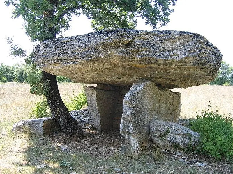 Foto von Dolmen von Ferrières-haut - Original téléversé par Hugo.soria sur Wikipédia fr - © Creative Commons (https://creativecommons.org/licenses/by-sa/4.0/deed.fr)