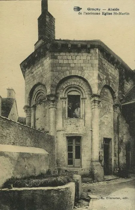 Photo de Restes de l'ancienne église Saint-Martin - POP Plateforme Ouverte du Patrimoine / Base Mérimée - © Ministère de la Culture (France), Médiathèque du patrimoine et de la photographie, tous droits réservés