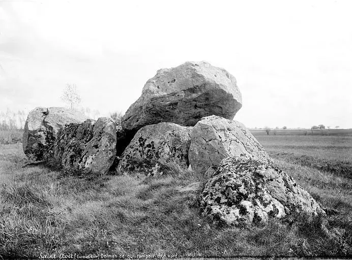 Foto von Dolmen von Quincampoix - Séraphin-Médéric Mieusement (1840–1905) Autres nom - © Creative Commons (https://creativecommons.org/licenses/by-sa/4.0/deed.fr)