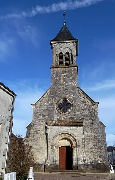 Picture of Saint-Martin de Vicq Church - Piclgran - © Creative Commons (https://creativecommons.org/licenses/by-sa/4.0/deed.fr)