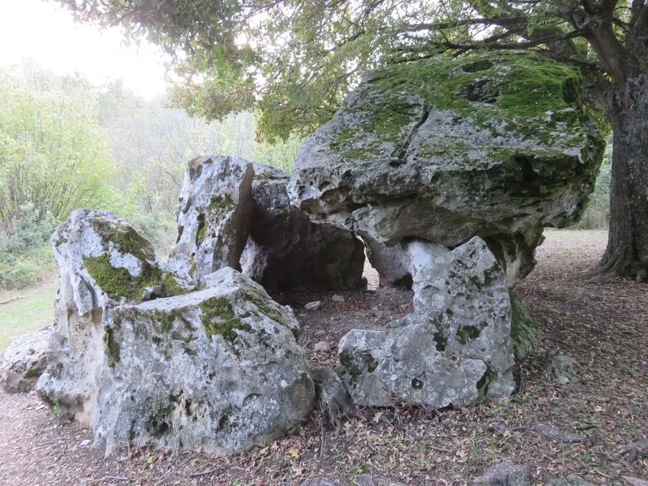 Foto von Dolmen sagt Pierre Chaude - POP Plateforme Ouverte du Patrimoine / Base Mérimée - © Ministère de la Culture (France), Conservation des antiquités et des objets d'art de l'Indre-et-Loire – Tous droits réservés 