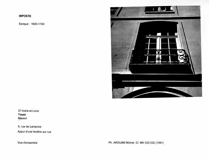 Picture of 18th century hotel - POP Plateforme Ouverte du Patrimoine / Base Mérimée - © Ministère de la Culture (France), Médiathèque du patrimoine et de la photographie, Centre de recherches sur les Monuments historiques (CRMH), diffusion GrandPalaisRmn Photo