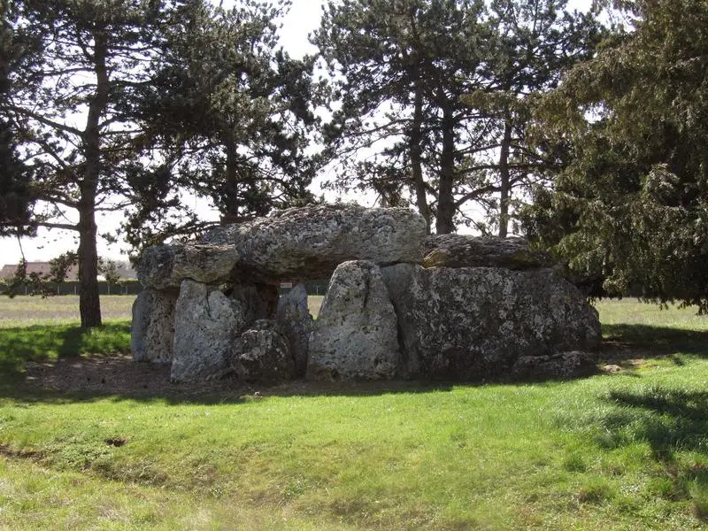 Foto de Dolmen dice la piedra elevada - POP Plateforme Ouverte du Patrimoine / Base Mérimée - © Ministère de la Culture (France), Conservation des antiquités et des objets d'art du Loir-et-Cher, tous droits réservés 