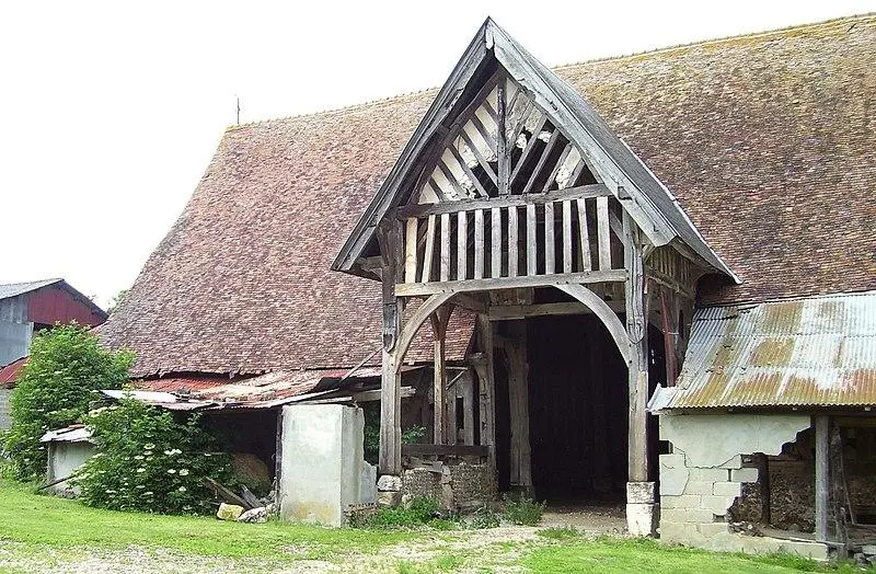Foto von Logis und Scheune des Haule Manor - Stanzilla - © Creative Commons (https://creativecommons.org/licenses/by-sa/4.0/deed.fr)