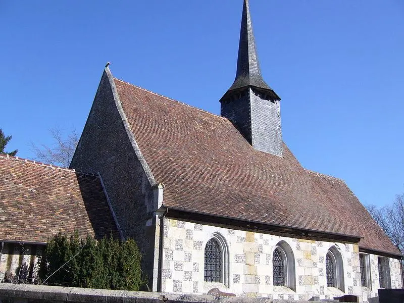 Foto von Kirche von Saint-Aubin-sur-Fluss - Nortmannus - © Creative Commons (https://creativecommons.org/licenses/by-sa/4.0/deed.fr)