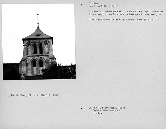 Foto di Chiesa - POP Plateforme Ouverte du Patrimoine / Base Mérimée - © Ministère de la Culture (France), Médiathèque du patrimoine et de la photographie, Centre de recherches sur les Monuments historiques (CRMH), diffusion GrandPalaisRmn Photo
