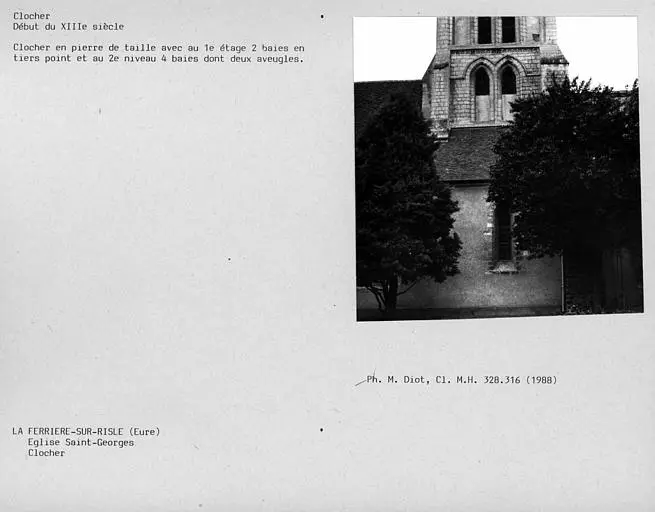 Foto di Chiesa - POP Plateforme Ouverte du Patrimoine / Base Mérimée - © Ministère de la Culture (France), Médiathèque du patrimoine et de la photographie, Centre de recherches sur les Monuments historiques (CRMH), diffusion GrandPalaisRmn Photo
