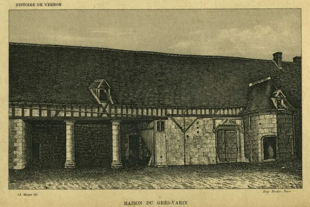 Foto di Casa, conosciuta come Manoir du Grévarin - POP Plateforme Ouverte du Patrimoine / Base Mérimée - © Ministère de la Culture (France), Médiathèque du patrimoine et de la photographie, tous droits réservés