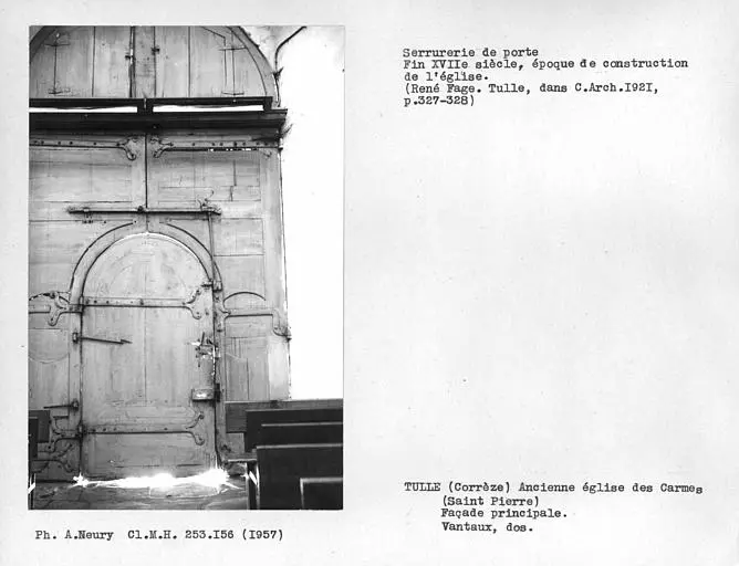 Foto von Ehemalige Saint-Pierre-Kirche oder alte Kirche der stumpfem Carmes - POP Plateforme Ouverte du Patrimoine / Base Mérimée - © Ministère de la Culture (France), Médiathèque du patrimoine et de la photographie, Centre de recherches sur les Monuments historiques (CRMH), diffusion GrandPalaisRmn Photo