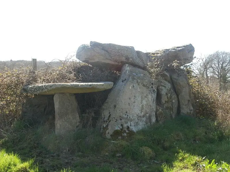 Foto von Dolmen sagt La Pierre Cuberte (auch in der Gemeinde Dun-le-Palestel) - Aubussonais - © Creative Commons (https://creativecommons.org/licenses/by-sa/4.0/deed.fr)