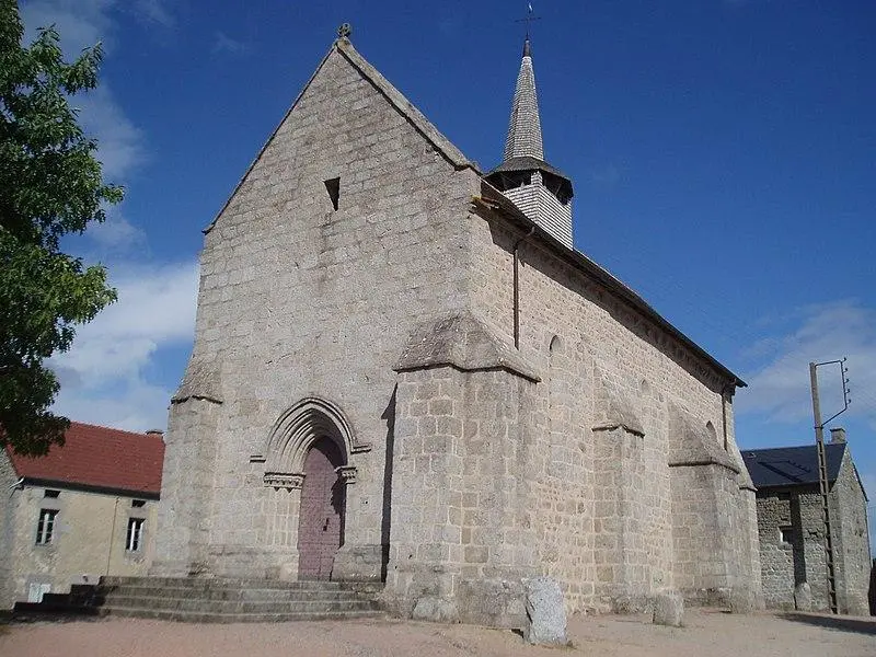 Foto di Saint-Thomas of Cantorbéry Church - Aubussonais - © Creative Commons (https://creativecommons.org/licenses/by-sa/4.0/deed.fr)