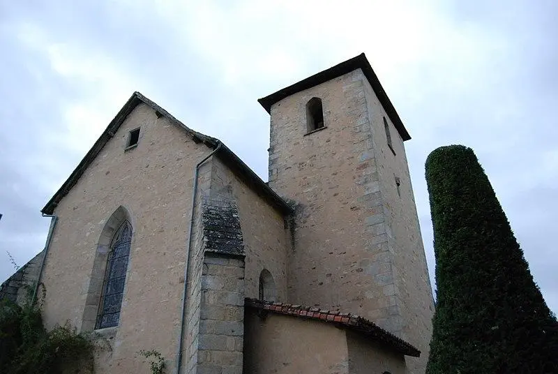 Foto von Saint-Iriex und Saint-Eutrope Church - Art.historian.fr - © Creative Commons (https://creativecommons.org/licenses/by-sa/4.0/deed.fr)