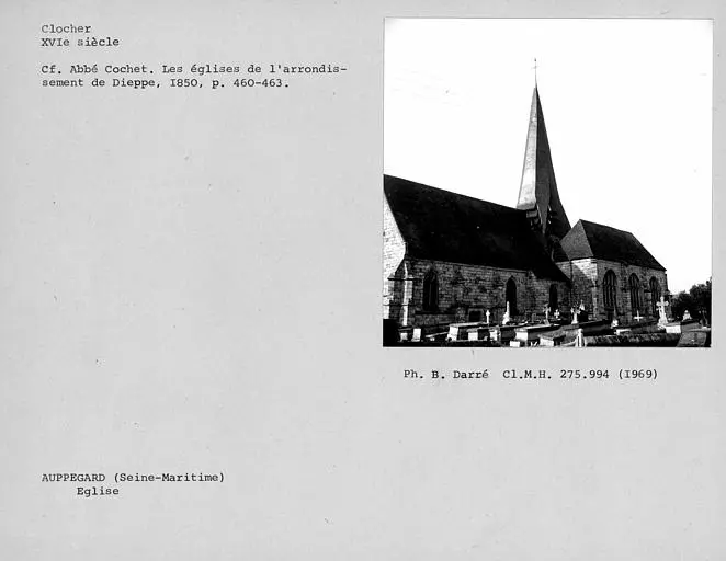 Picture of Church of Appegard - POP Plateforme Ouverte du Patrimoine / Base Mérimée - © Ministère de la Culture (France), Médiathèque du patrimoine et de la photographie, Centre de recherches sur les Monuments historiques (CRMH), diffusion GrandPalaisRmn Photo