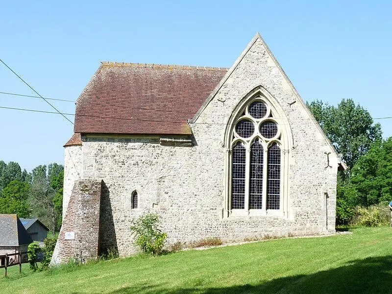 Picture of Saint-Julien chapel located at the hamlet of Flainville - Paubry - © Creative Commons (https://creativecommons.org/licenses/by-sa/4.0/deed.fr)