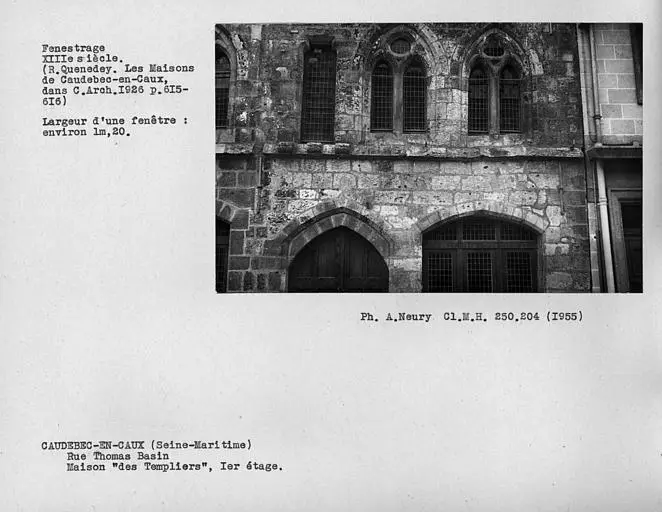 Foto de Casa conocida como Templars, actualmente Biochet-Brechot Museum - POP Plateforme Ouverte du Patrimoine / Base Mérimée - © Ministère de la Culture (France), Médiathèque du patrimoine et de la photographie, Centre de recherches sur les Monuments historiques (CRMH), diffusion GrandPalaisRmn Photo