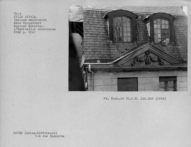 Picture of Houses - POP Plateforme Ouverte du Patrimoine / Base Mérimée - © Ministère de la Culture (France), Médiathèque du patrimoine et de la photographie, Centre de recherches sur les Monuments historiques (CRMH), diffusion GrandPalaisRmn Photo