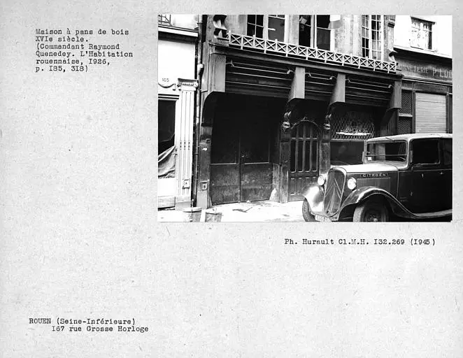 Foto di Casa - POP Plateforme Ouverte du Patrimoine / Base Mérimée - © Ministère de la Culture (France), Médiathèque du patrimoine et de la photographie, Centre de recherches sur les Monuments historiques (CRMH), diffusion GrandPalaisRmn Photo