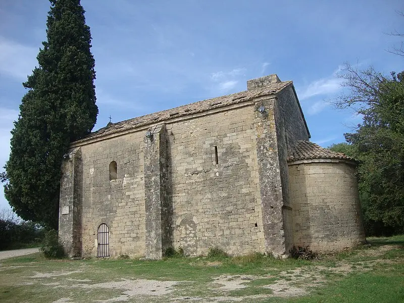Picture of Saint-Caprais chapel - Grebuffat - © Creative Commons (https://creativecommons.org/licenses/by-sa/4.0/deed.fr)