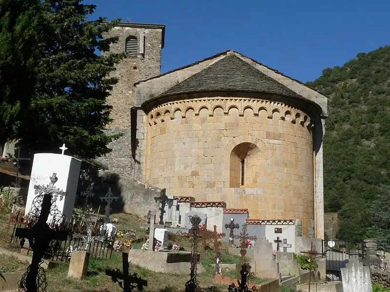 Foto von Saint-Jean-Baptiste de Conat Parish Church - Jack ma - © Creative Commons (https://creativecommons.org/licenses/by-sa/4.0/deed.fr)