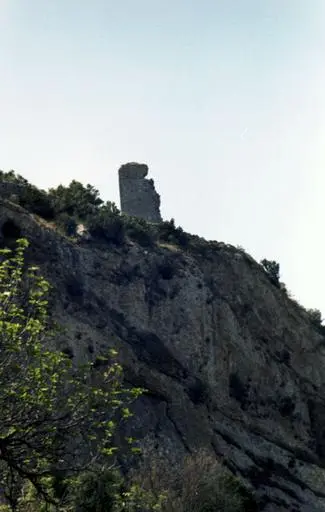 Foto von Verbleibende Teile der Burg - POP Plateforme Ouverte du Patrimoine / Base Mérimée - © Monuments historiques