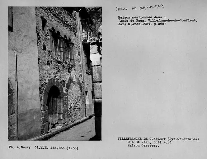 Foto von Carreras House - POP Plateforme Ouverte du Patrimoine / Base Mérimée - © Ministère de la Culture (France), Médiathèque du patrimoine et de la photographie, Centre de recherches sur les Monuments historiques (CRMH), diffusion GrandPalaisRmn Photo