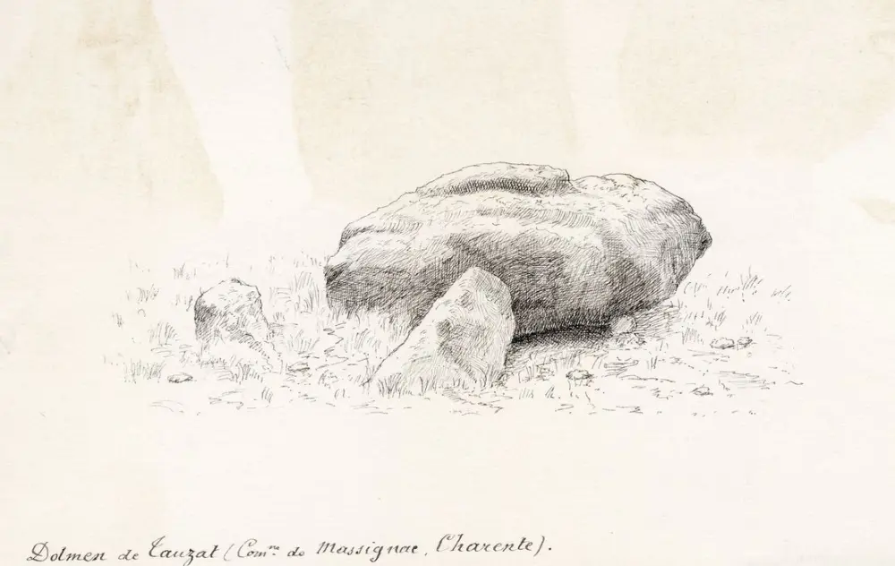 Picture of Tauzat dolmen - POP Plateforme Ouverte du Patrimoine / Base Mérimée - © Ministère de la Culture (France), Médiathèque du patrimoine et de la photographie, Tous droits réservés