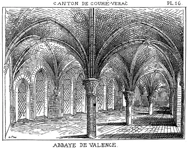 Picture of Former Notre-Dame de Valence abbey - Amédée Brouillet - © Creative Commons (https://creativecommons.org/licenses/by-sa/4.0/deed.fr)
