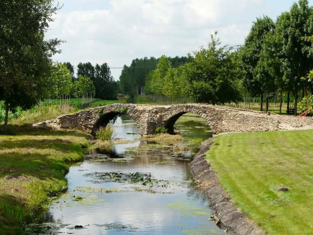 Foto de Puente Gallo-Roman llamado Puente Queen-Blanche - Sous licence Creative Commons (https://creativecommons.org/licenses/by-sa/4.0/deed.fr) - Par Père Igor - © Creative Commons (https://creativecommons.org/licenses/by-sa/4.0/deed.fr)