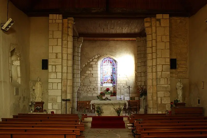 Picture of Saint-Hilaire Church - Antoine Garnier - © Creative Commons (https://creativecommons.org/licenses/by-sa/4.0/deed.fr)