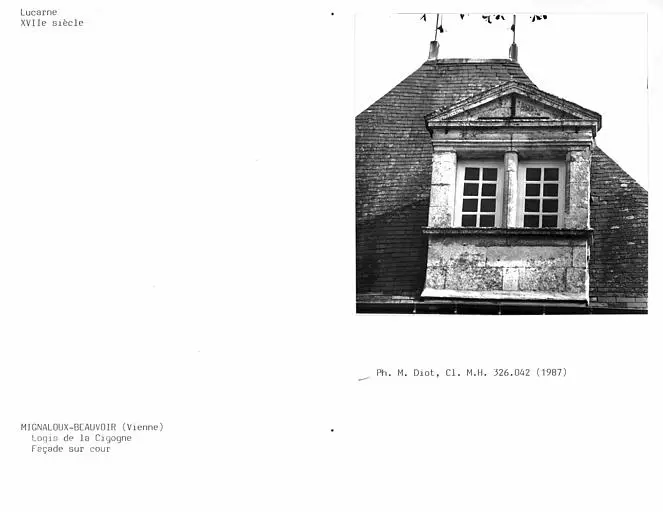 Foto de Logis de la cigogne - POP Plateforme Ouverte du Patrimoine / Base Mérimée - © Ministère de la Culture (France), Médiathèque du patrimoine et de la photographie, Centre de recherches sur les Monuments historiques (CRMH), diffusion GrandPalaisRmn Photo